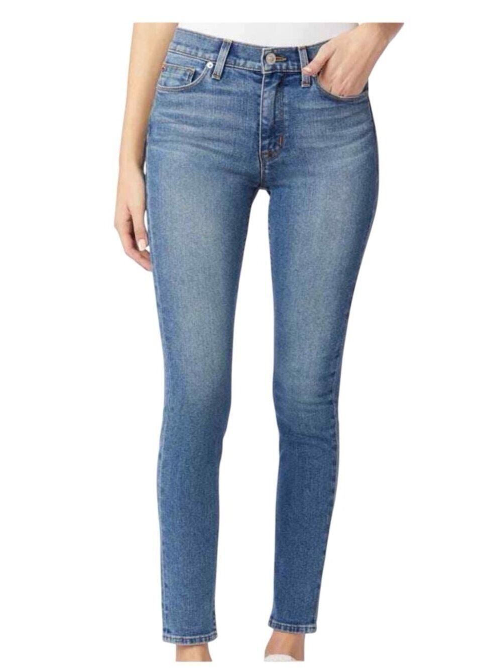 Hudson Blair High Rise Super Skinny Ankle Jeans Size 31